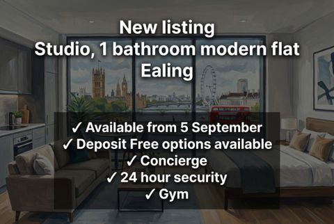 Vardon Close, London W3, Studio to rent