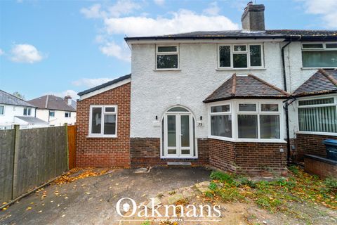 Burnaston Road, Birmingham, West Midlands B28