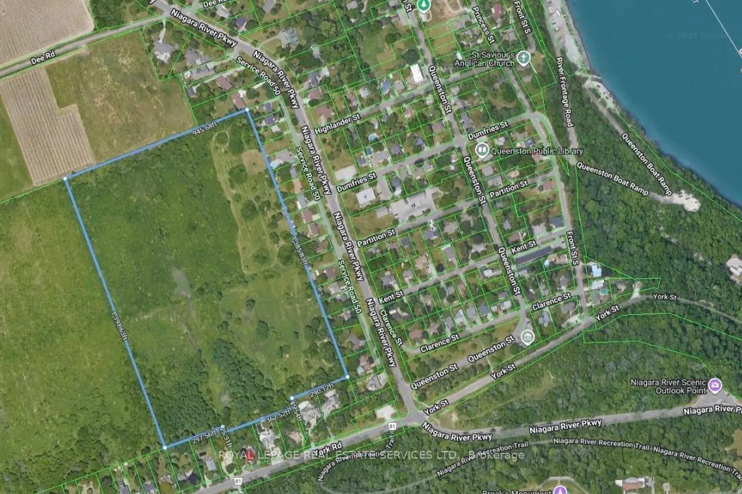 W/S Niagara River Parkway