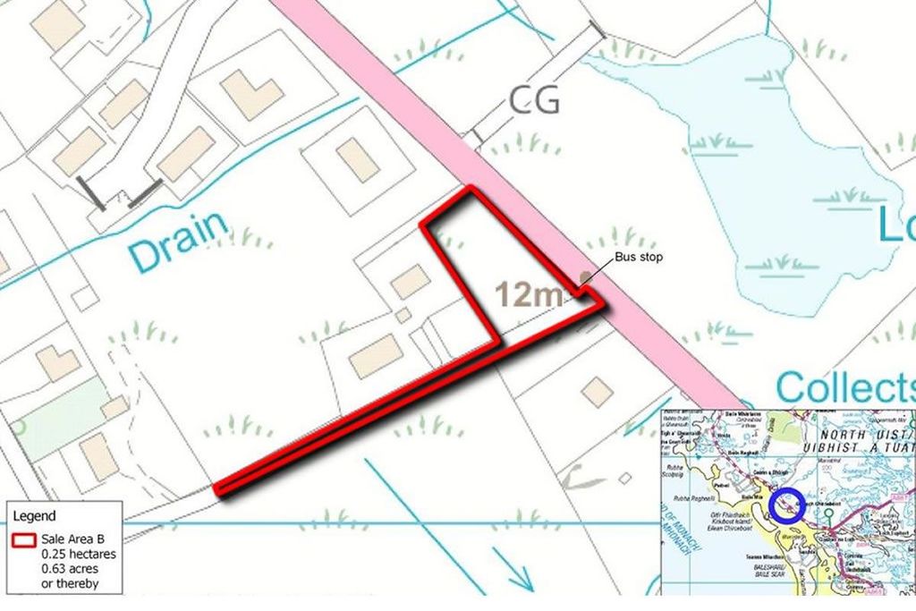 Land for salePlot B, Claddach Kirkibost, Isle Of North Uist HS65Ep HS6