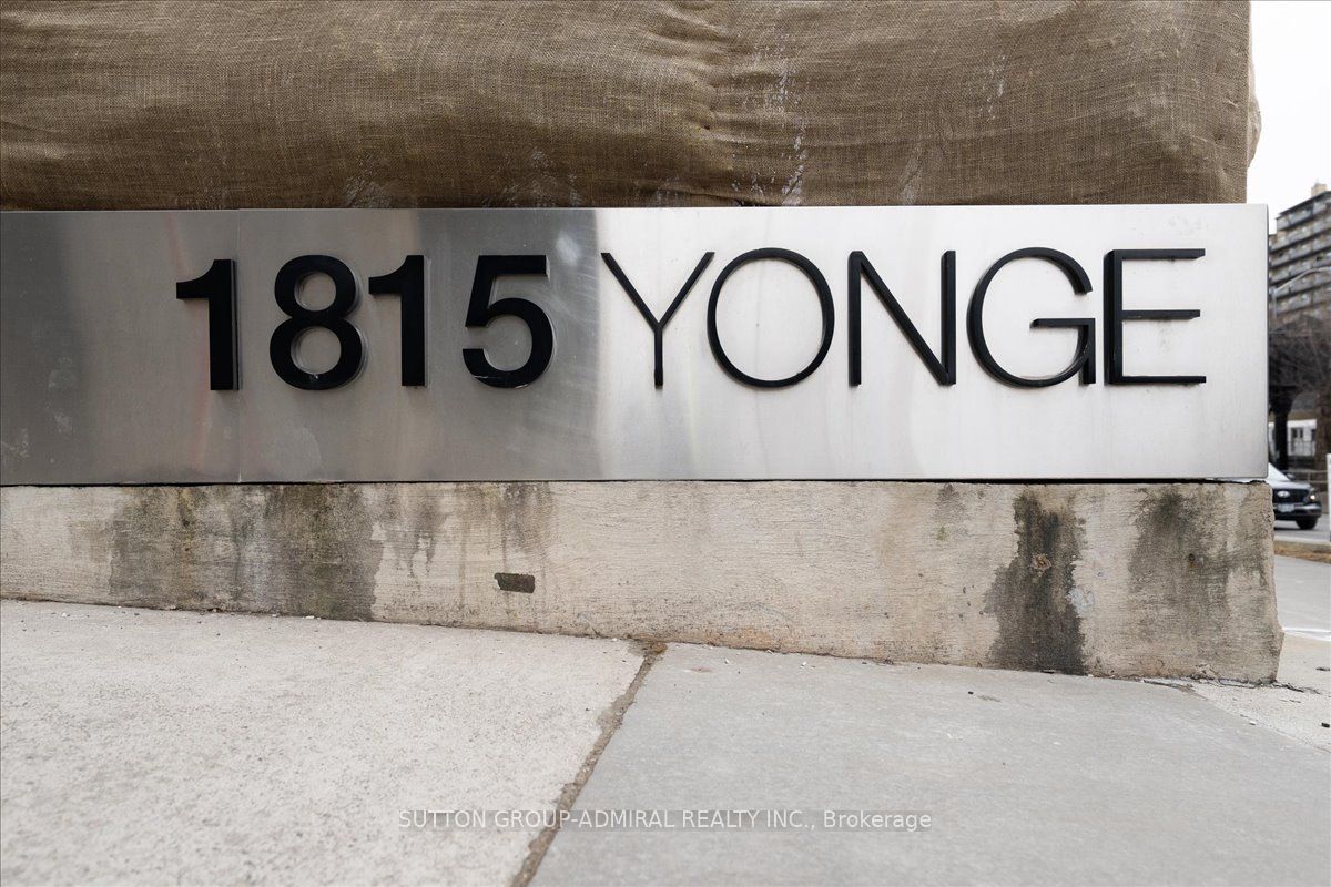 Additional image 3 of 2006-1815 Yonge Street, Toronto, ON, M4T 2A4