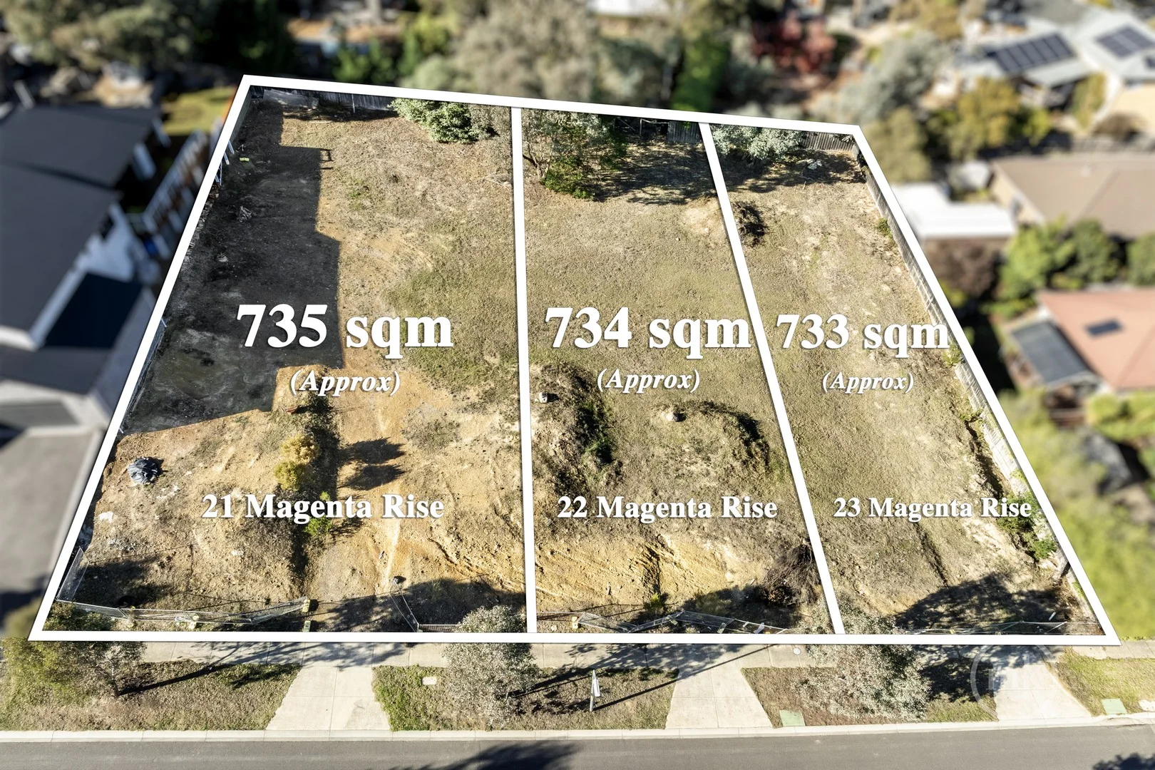 10, 19, 21, 22 & 23 Magenta Rise, Diamond Creek VIC 3089