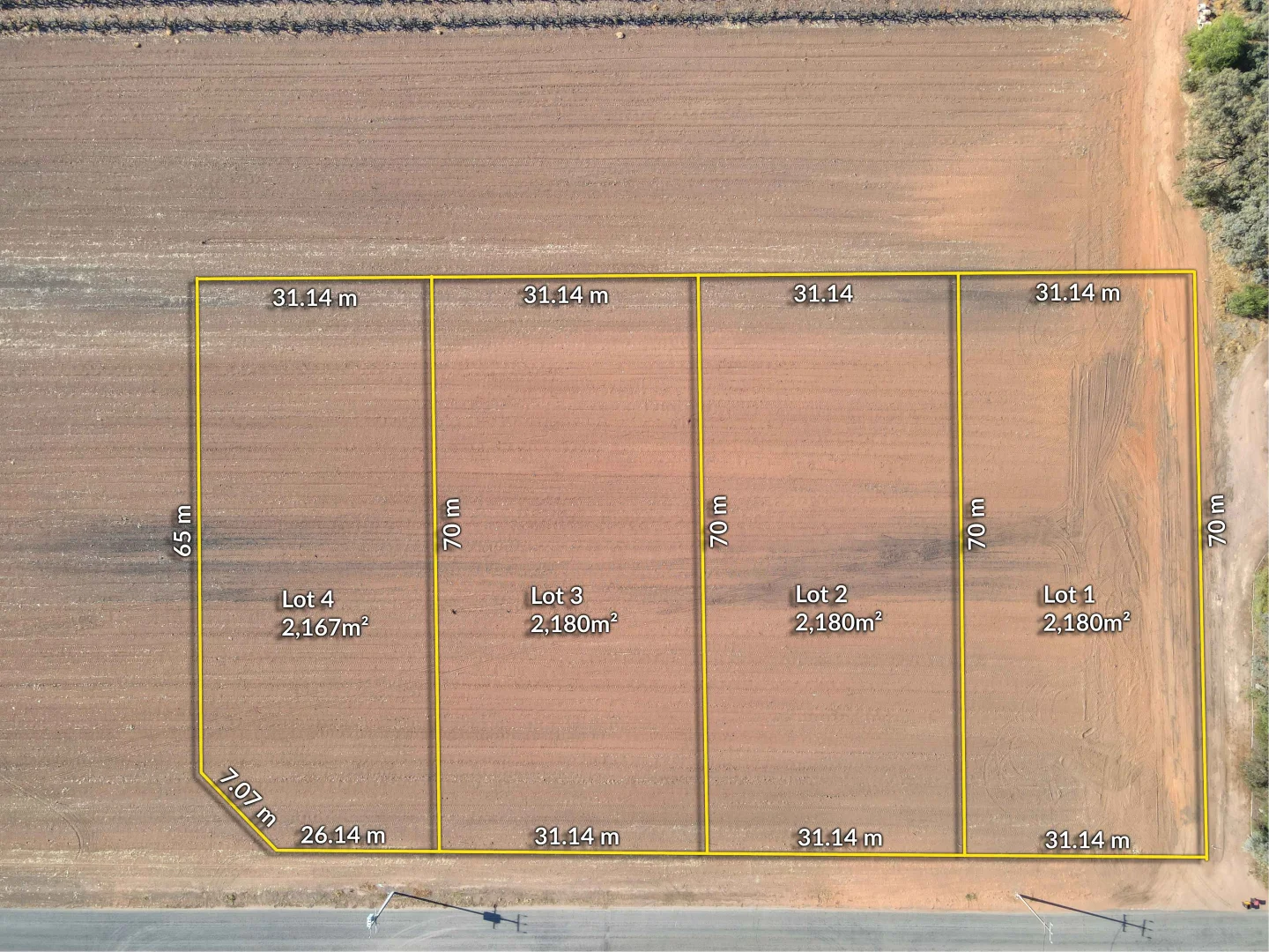 Additional image 3 of Lots 1, 2, 3 & 4 Arumpo Street, Renmark SA 5341