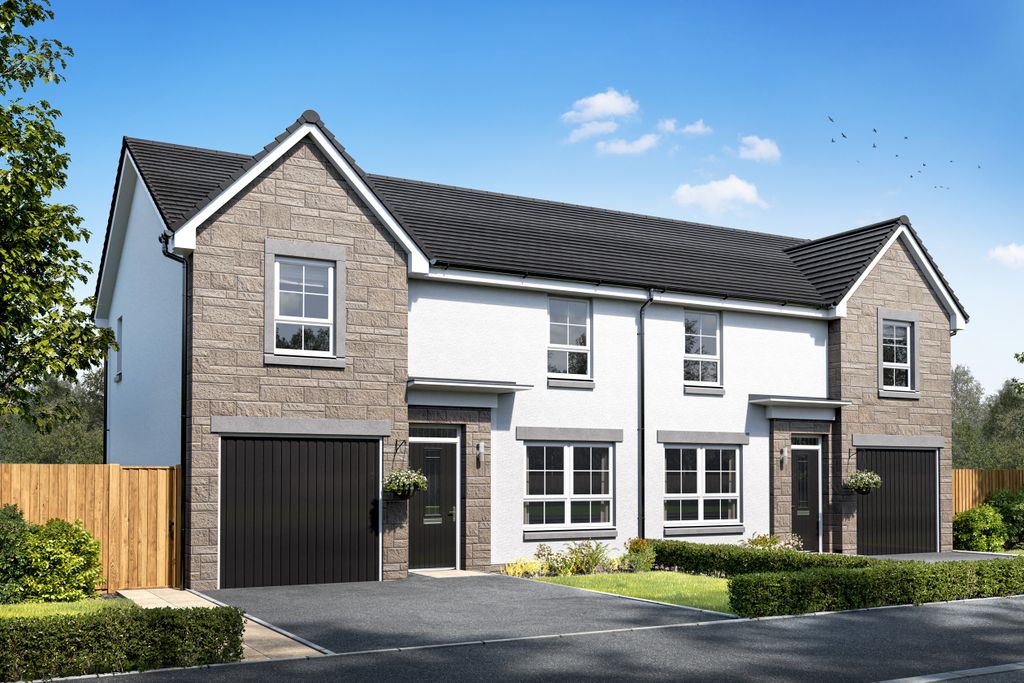 3 bed semi-detached house for sale"Duart" at 1 Braid Road, Nairn IV12
