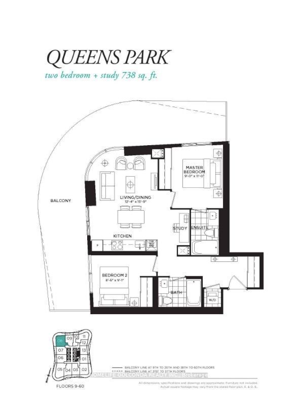 Additional image 3 of 2408-11 Wellesley Street W, Toronto, ON, M4Y 0G4
