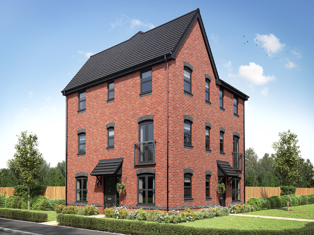 3 bed semi-detached house for sale"The Ashdown Corner" at Southwood Road, Bromborough, Wirral CH62