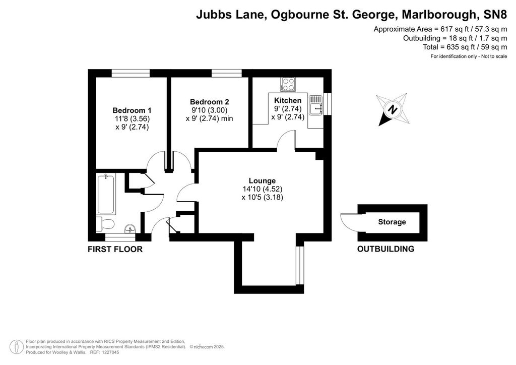 Additional image 13 of 2 bed flat for saleJubbs Lane, Ogbourne St. George, Marlborough, Wiltshire SN8