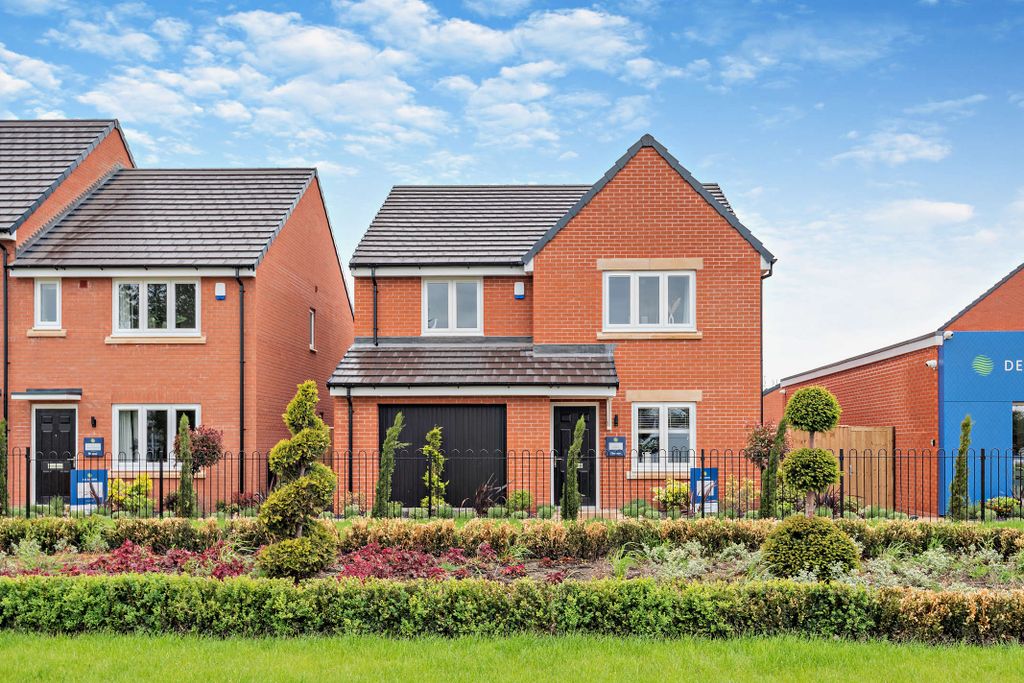 4 bed detached house for sale"The Eaton" at Welsh Road, Garden City, Deeside CH6