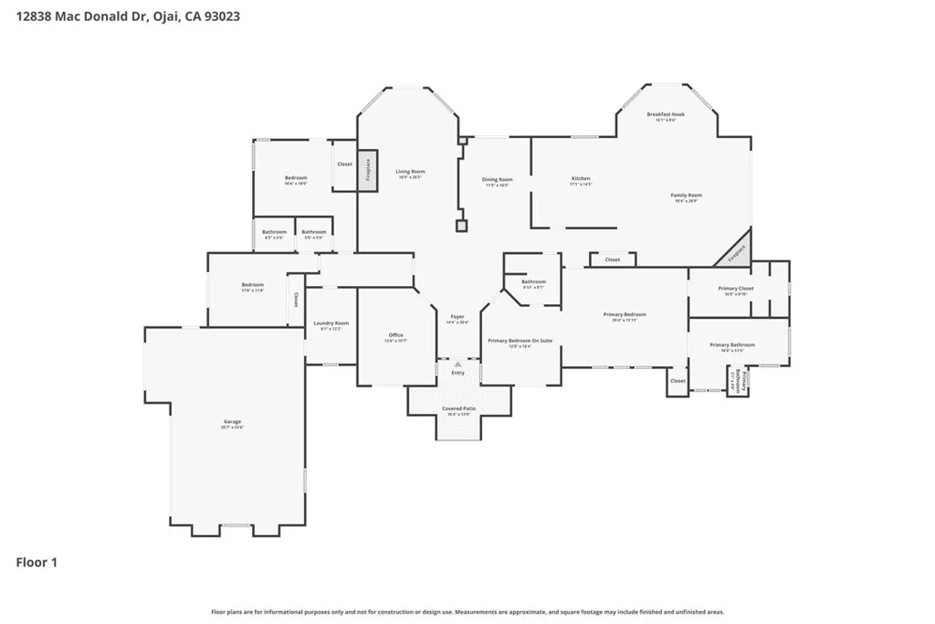 12838 Macdonald Dr, Ojai, CA 93023