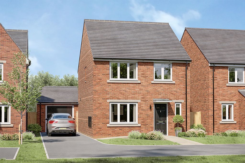 4 bed detached house for sale"The Rothway" at Welsh Road, Garden City, Deeside CH6