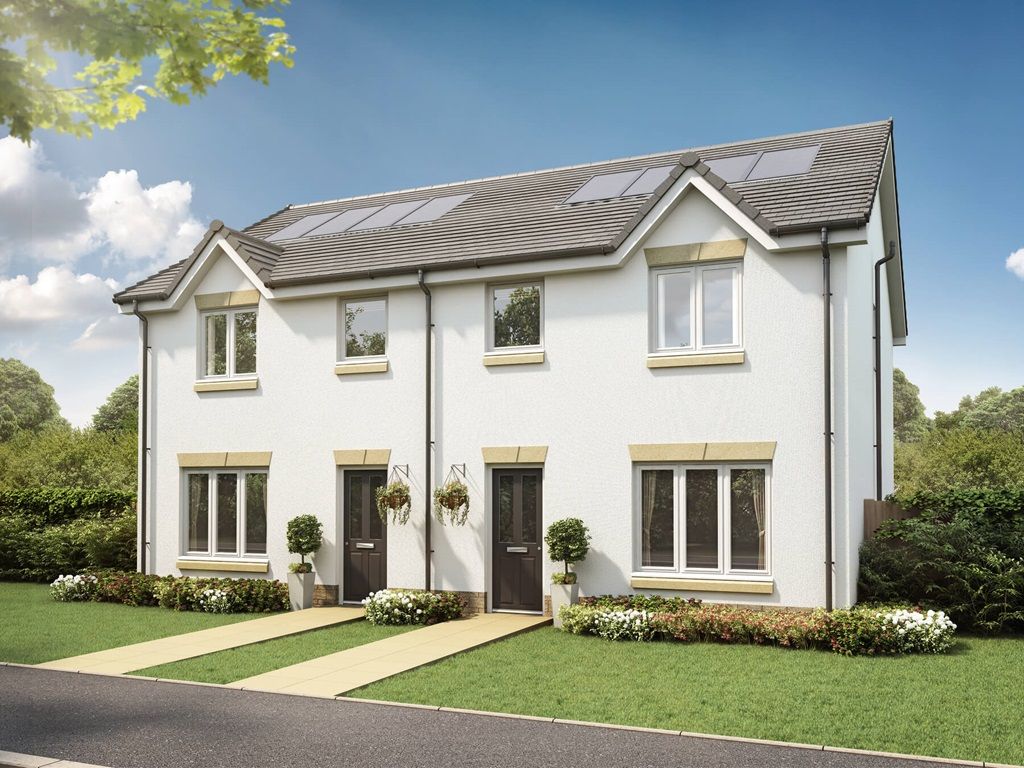 3 bed semi-detached house for sale"The Blair - Plot 51" at Lairds Gardens, Off Southcraig Avenue, Northcraigs, Kilmarnock KA3