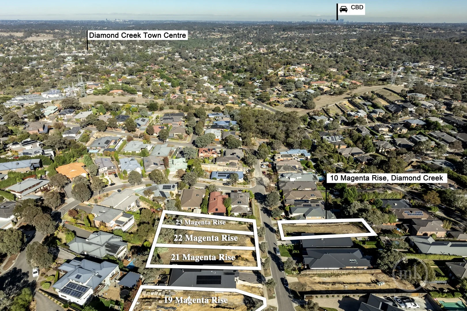 Additional image 2 of 10, 19, 21, 22 & 23 Magenta Rise, Diamond Creek VIC 3089