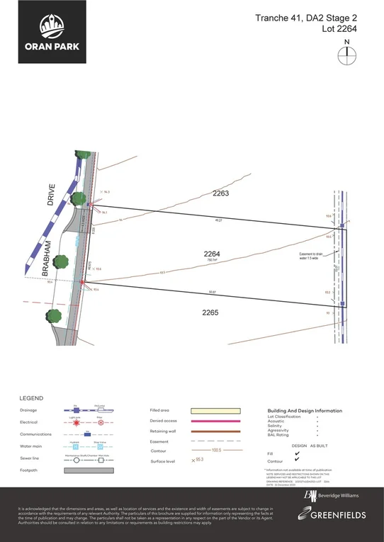 Lot 2264/Lot 2264 Brabham Drive, Oran Park NSW 2570
