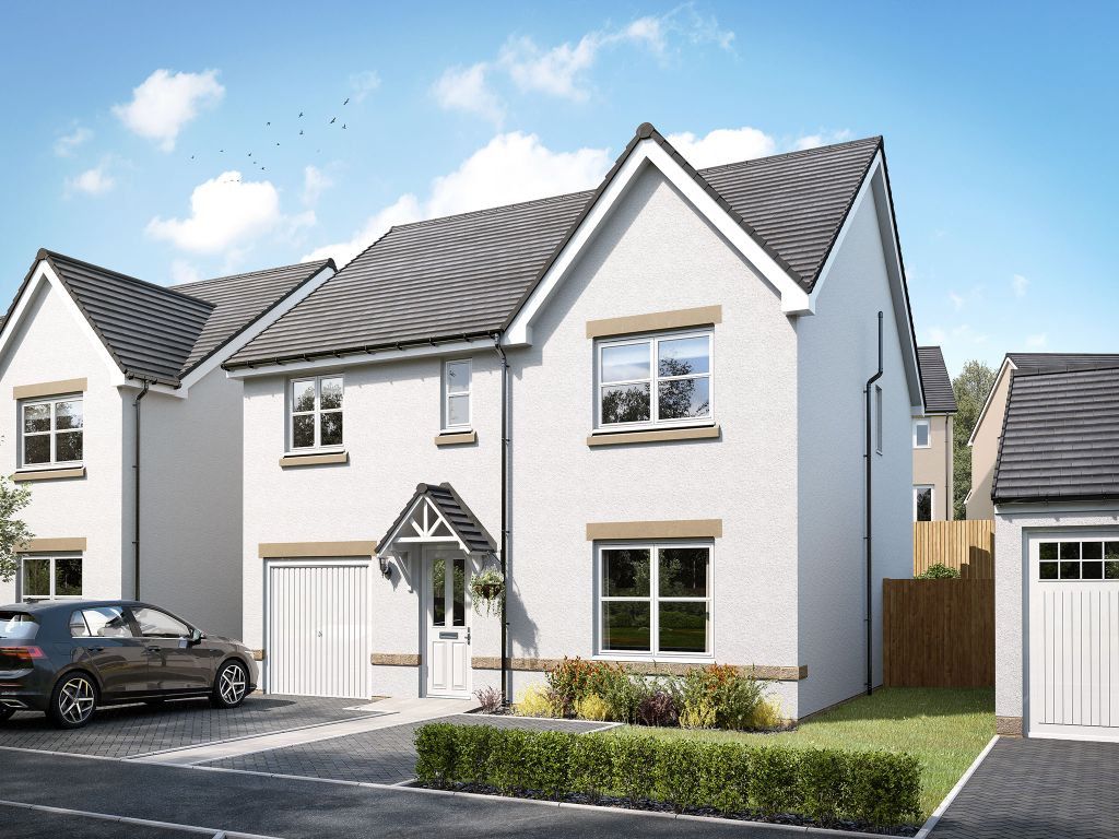5 bed detached house for sale"The Warriston" at Borrowstoun Road, Bo'ness EH51