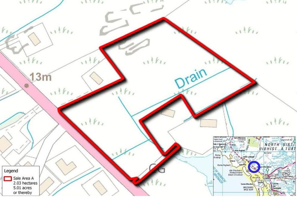 Land for salePlot A, Claddach Kirkibost, Isle Of North Uist HS65Ep HS6