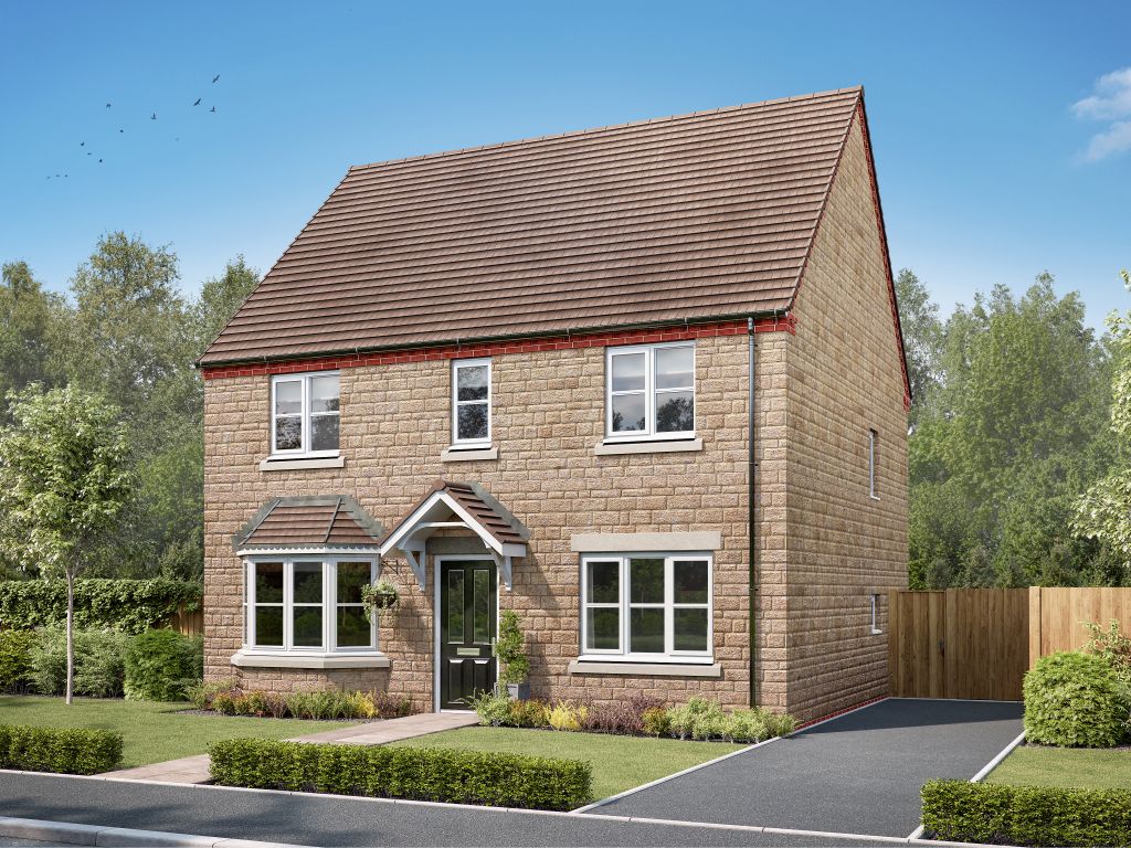 4 bed detached house for sale"The Chedworth" at Langate Fields, Long Marston, Stratford-Upon-Avon CV37