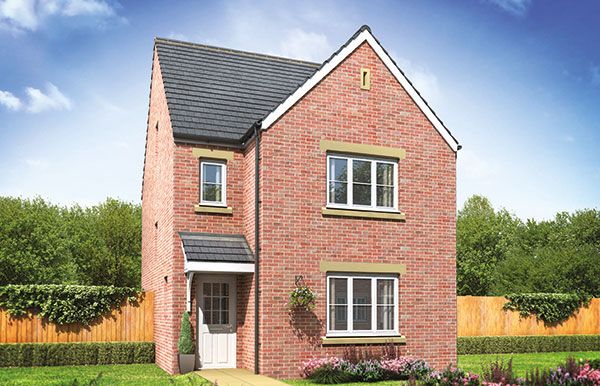 4 bed detached house for sale"The Lumley" at Carn Y Cefn, Ebbw Vale NP23