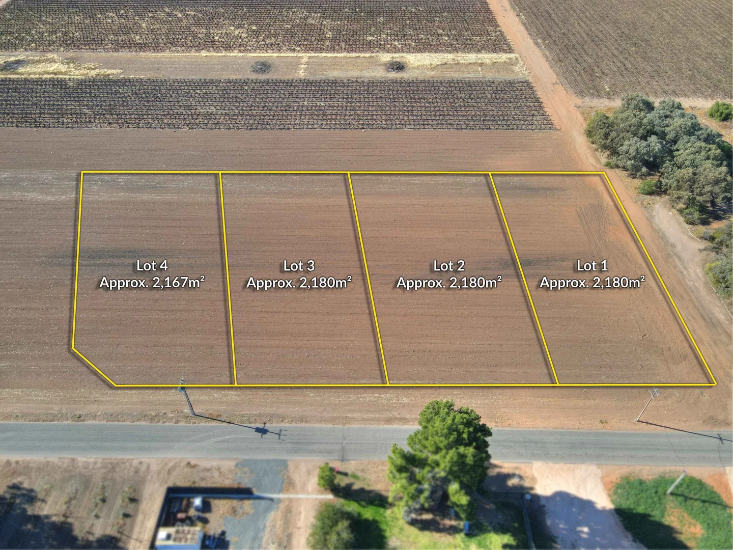 Additional image 2 of Lots 1, 2, 3 & 4 Arumpo Street, Renmark SA 5341