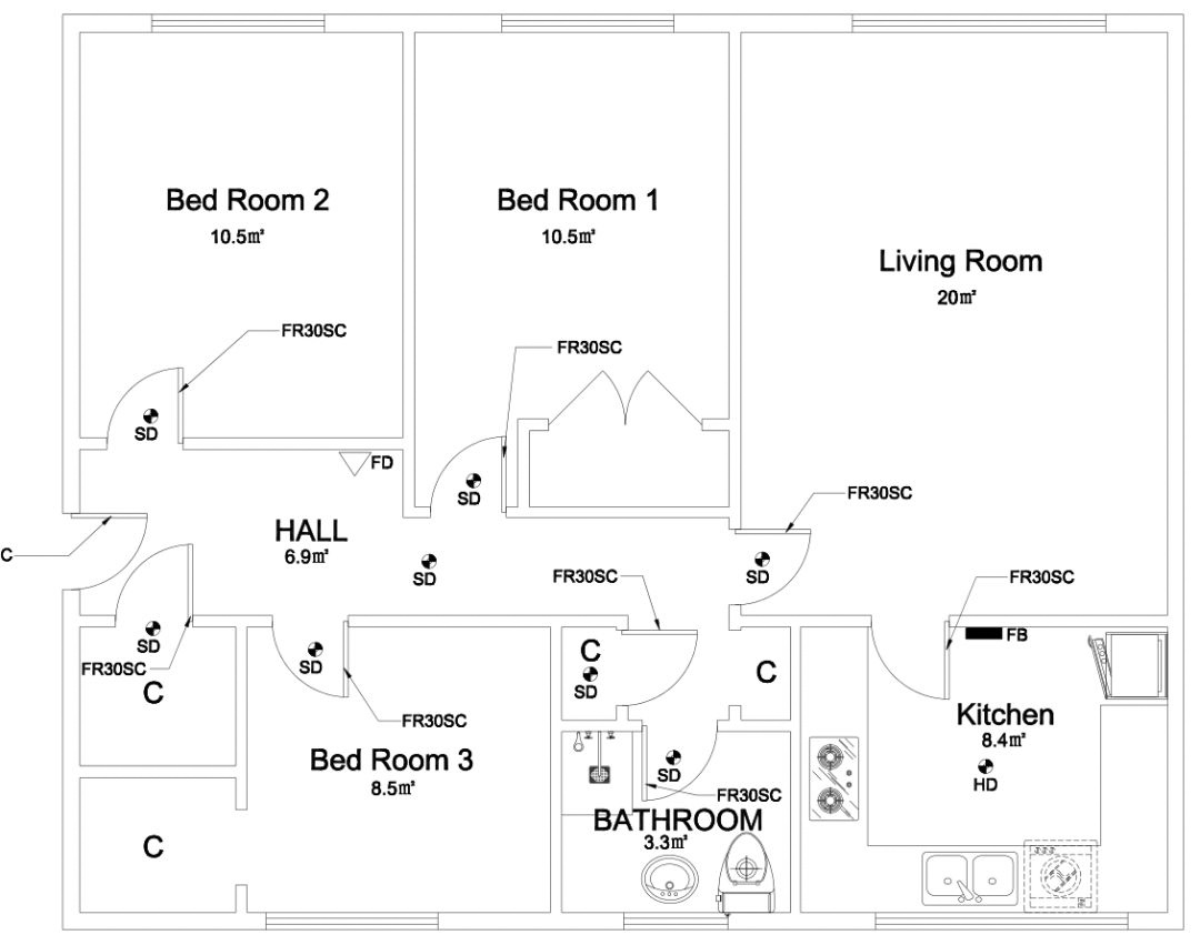 Additional image 18 of 3 Bed Flat, Mcaslin Court, G4, N1 7GU