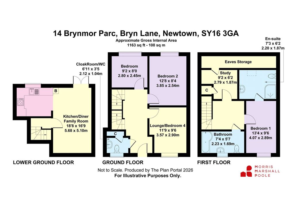 Additional image 14 of 3 bed semi-detached house to rentBrynmor Parc, Bryn Lane, Newtown, Powys SY16