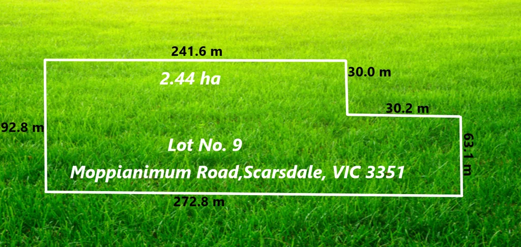 Lot 9 Moppianimum Road, Scarsdale VIC 3351
