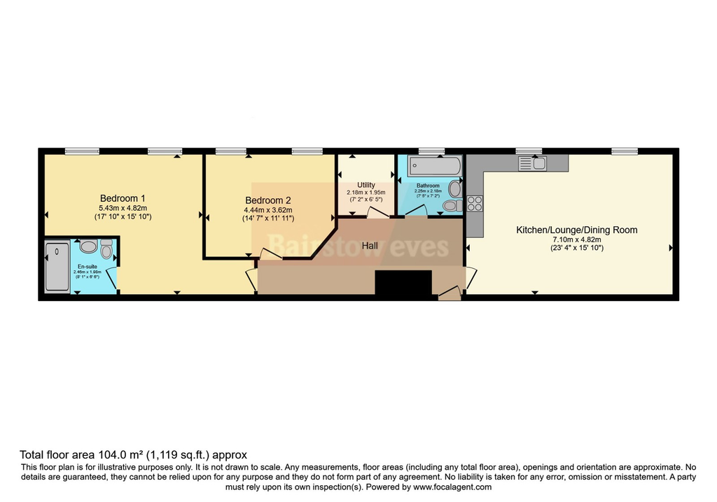 Additional image 12 of 2 bed flat to rentBroadway, Peterborough PE1