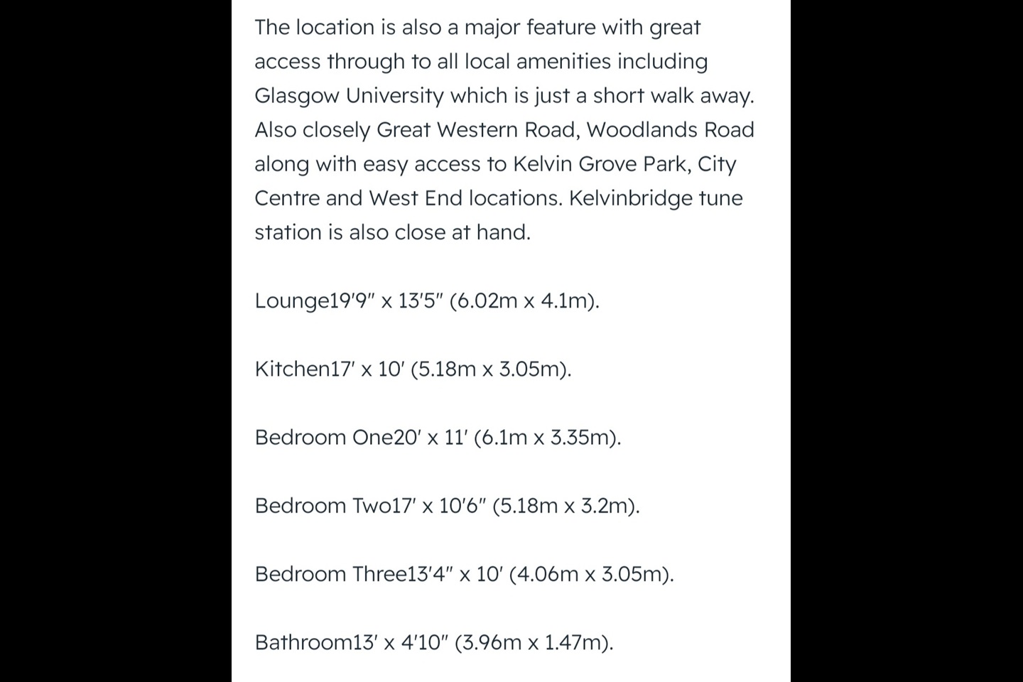 Additional image 5 of 3 Bed Flat, Barrington Drive, G4, N1 7GU