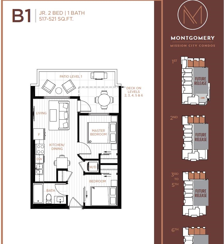 Additional image 3 of 605-33281 2 Avenue, Mission, BC, V2V 1J9