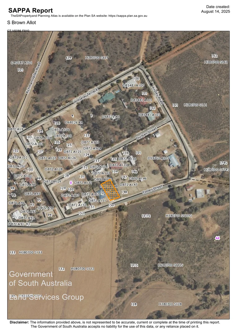 Additional image 12 of Lot 149 Foster Street, Quorn SA 5433