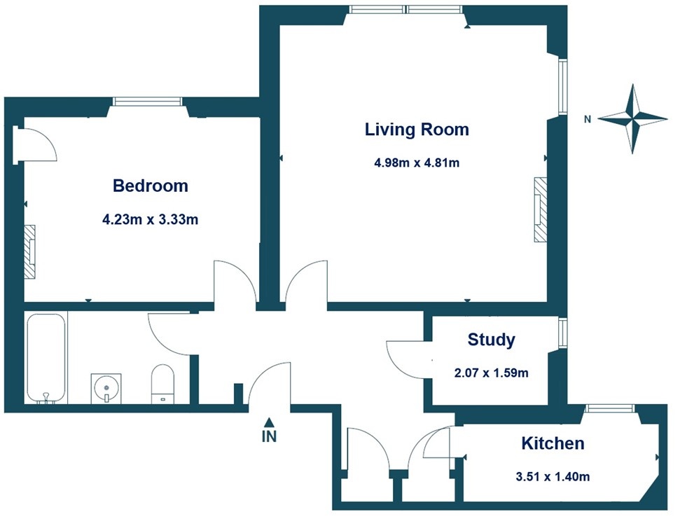 Additional image 15 of 1 Bed Flat, Greenhill Place, EH10, N1 7GU