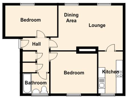 Additional image 10 of 2 Bed Flat, Claverhouse Drive, EH16, N1 7GU