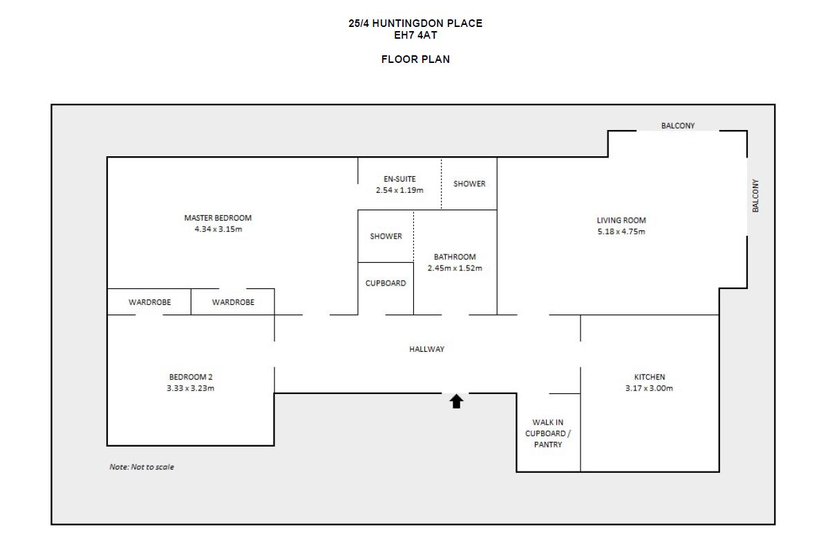 Additional image 11 of 2 Bed Flat, Huntingdon Place, EH7, N1 7GU