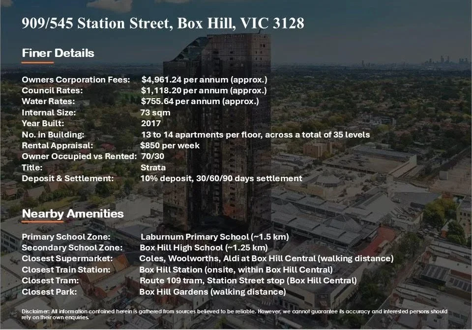 Additional image 8 of 909/545 Station Street, Box Hill VIC 3128