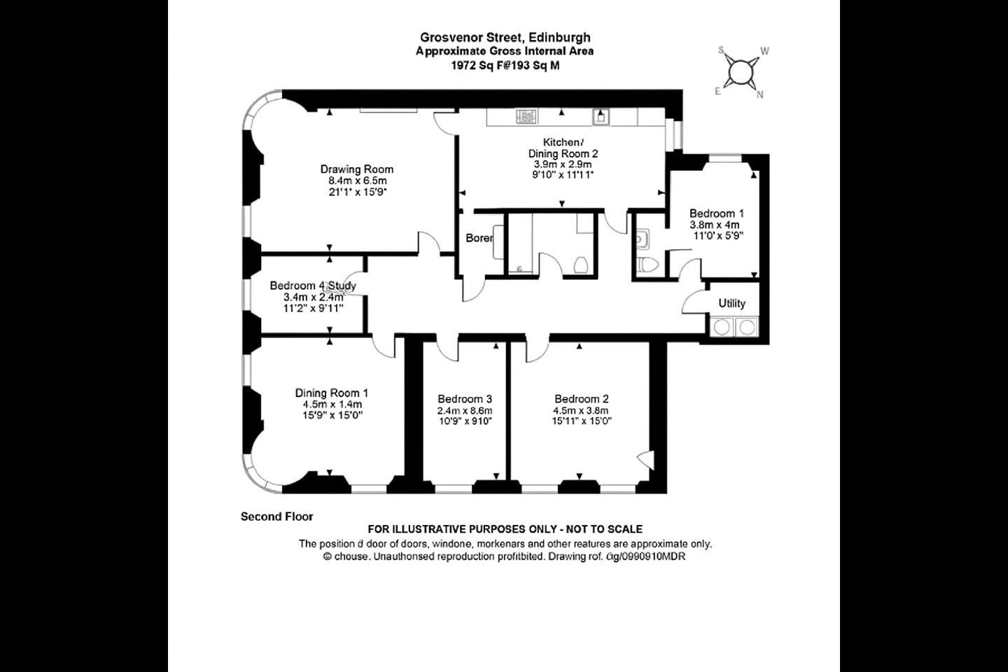 Additional image 2 of 3 Bed Flat, Grosvenor Street, EH12, N1 7GU