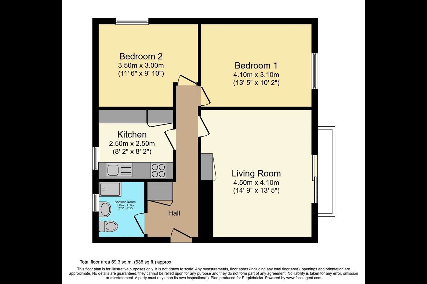 Additional image 16 of 2 Bed Flat, Kerrycroy Avenue, G42, N1 7GU
