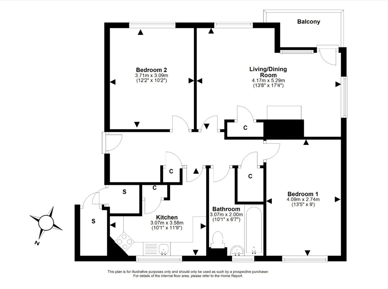 Additional image 18 of 2 Bed Flat, Rannoch Grove, EH4, N1 7GU