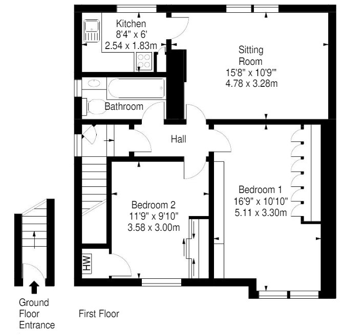 Additional image 7 of 2 Bed Flat, Broomhall, EH12, N1 7GU