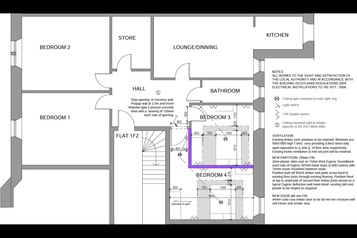 Additional image 13 of 3 Bed Flat, Polwarth Gardens, EH11, N1 7GU
