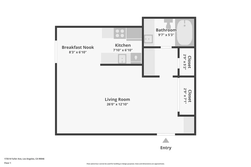 Additional image 13 of 1735 N Fuller Unit 425, Los Angeles, CA 90046