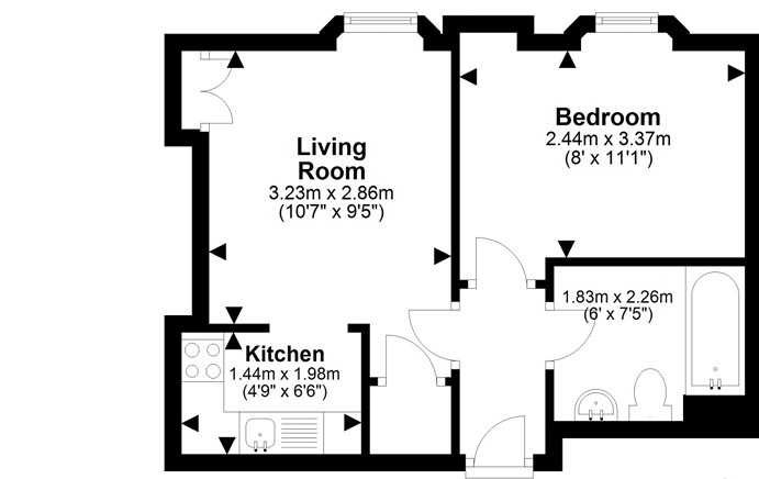 Additional image 8 of 1 Bed Flat, Dundee Street, EH11, N1 7GU