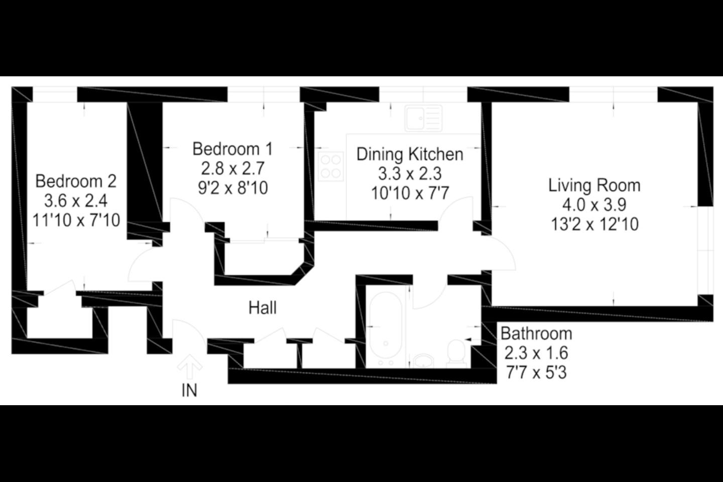 Additional image 15 of 2 Bed Flat, Quarrybrae St, G31, N1 7GU
