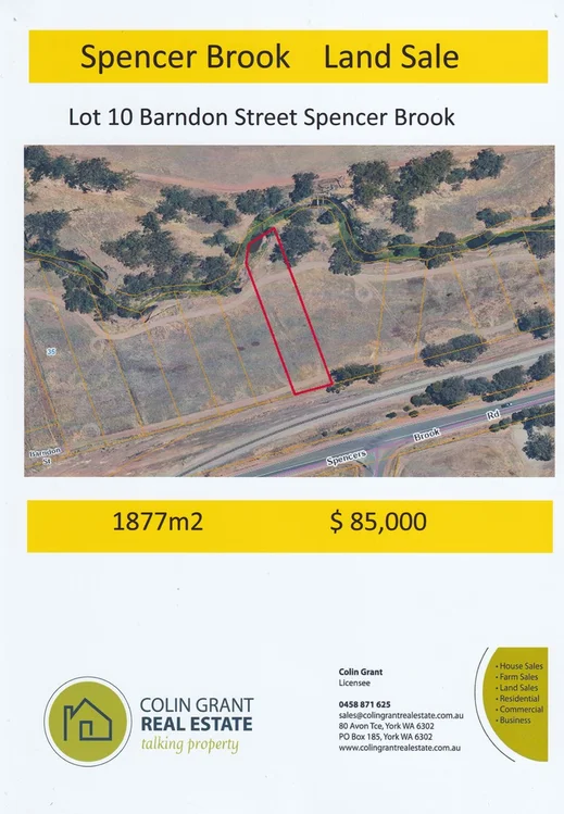 Lot 10 Barndon Street, Spencers Brook WA 6401