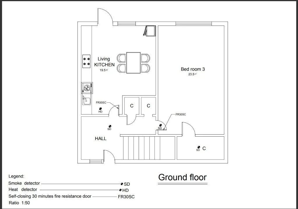 Additional image 14 of 3 Bed Detached House, Keith Court, G11, N1 7GU