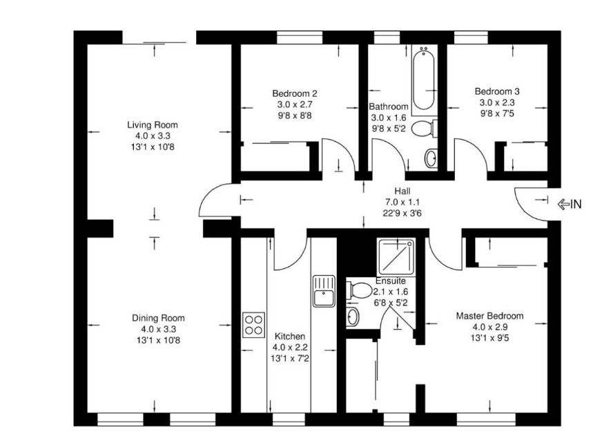 Additional image 14 of 3 Bed Flat, Mavisbank Gardens, G51, N1 7GU