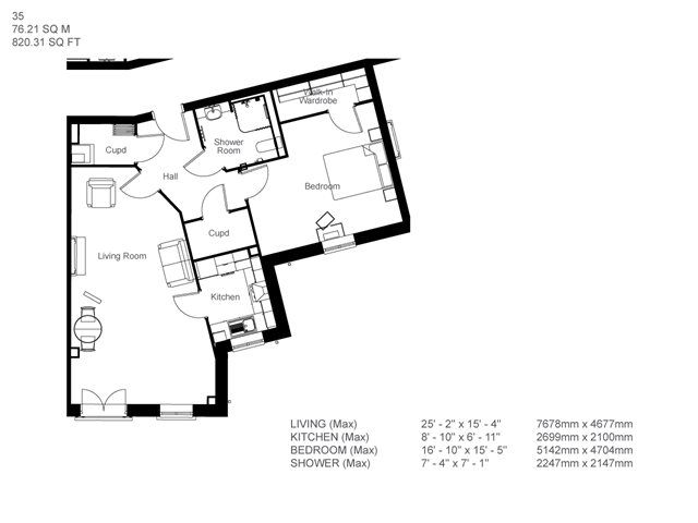 Additional image 8 of 1 bed flat to rentBurlington Gardens, Leyland PR25