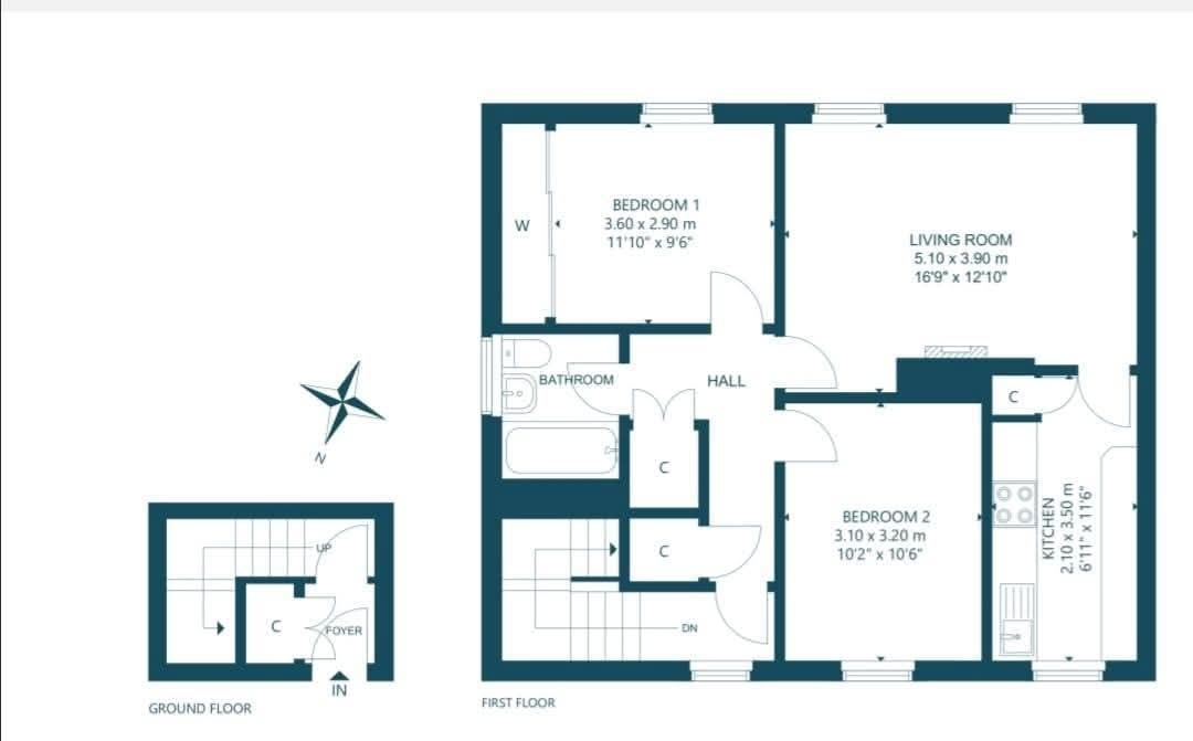 Additional image 9 of 2 Bed Flat, Claverhouse Drive, EH16, N1 7GU