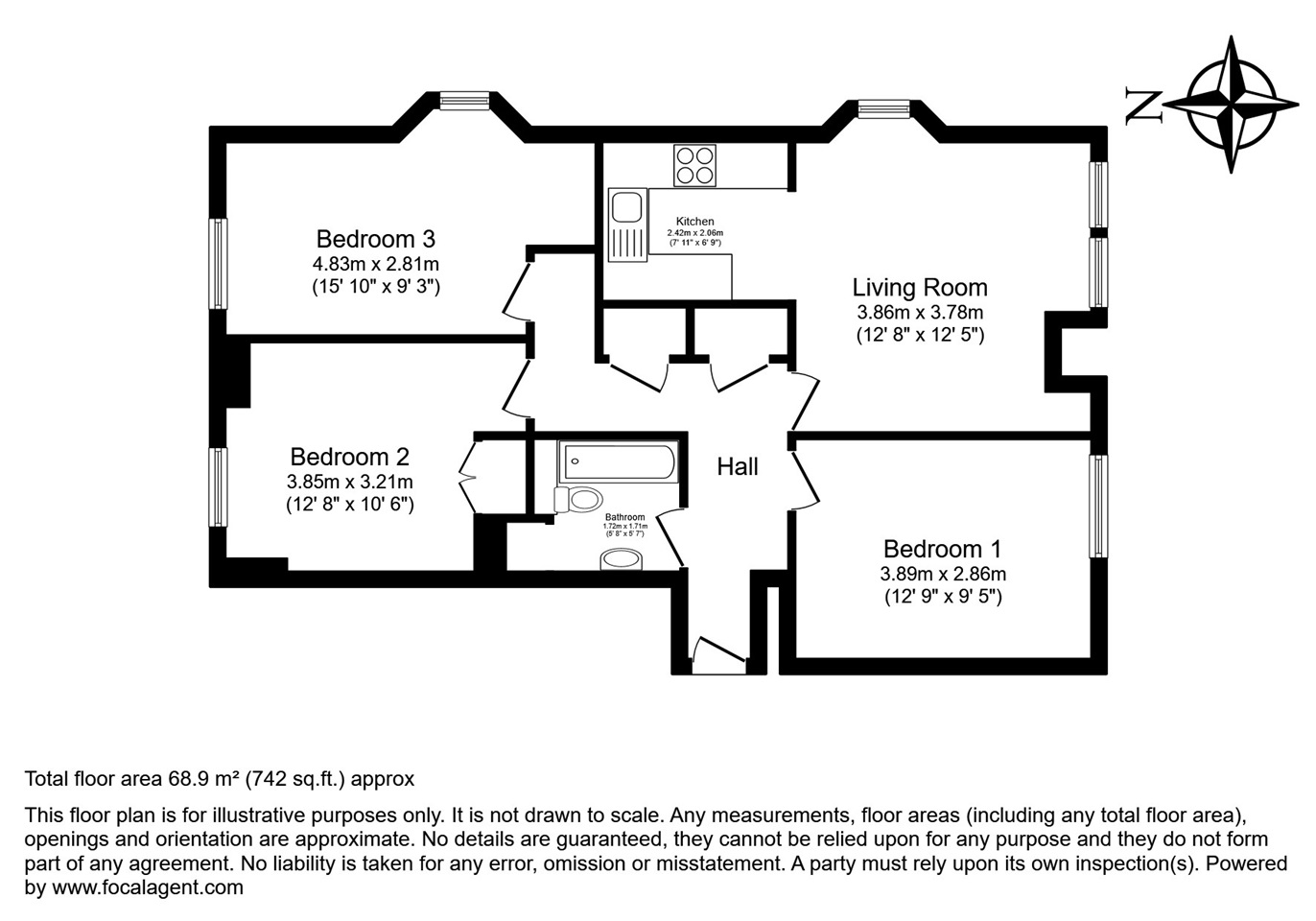 Additional image 11 of 3 Bed Flat, Orkney Place, G51, N1 7GU