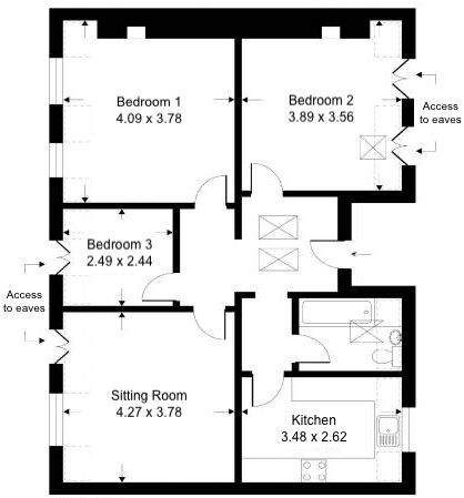 Additional image 34 of 3 Bed Flat, Clifton Hill, BS8, N1 7GU