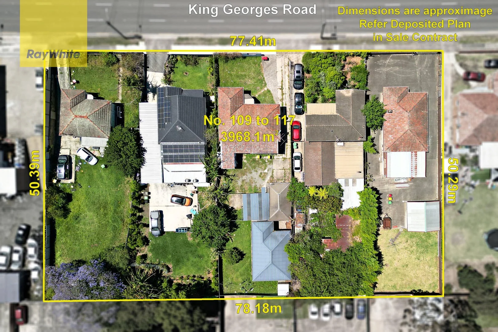 109,111,113,115,117 King Georges Rd, Wiley Park NSW 2195