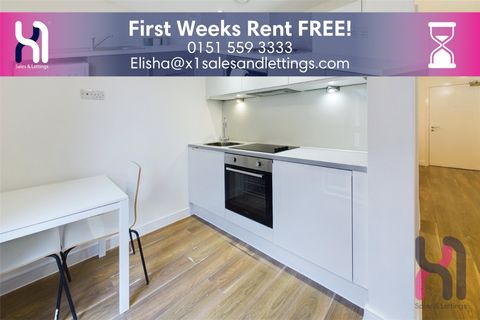 One Wolstenholme Square, 3 Parr Street, Liverpool L1, Studio to rent